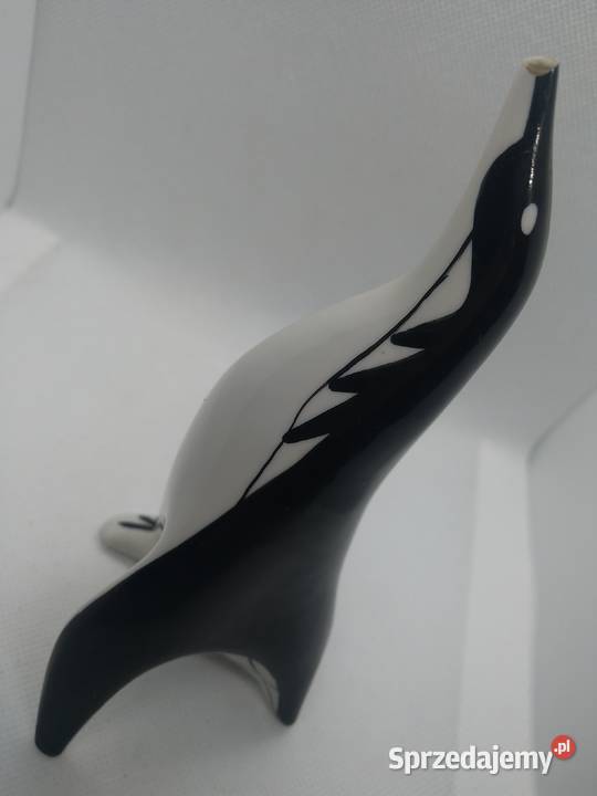 Ćmielów pingwin figurka porcelanowa 155 lata 60