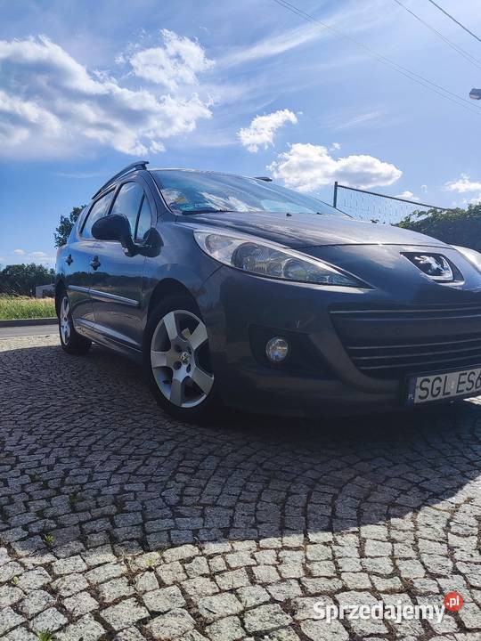 Peugeot 207 klima hak panorama super stan elektryczne lusterka Gliwice