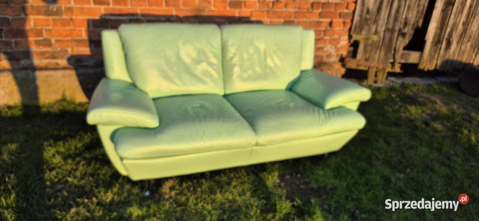 Sofa skórzana skóra naturalna opolskie Wołczyn