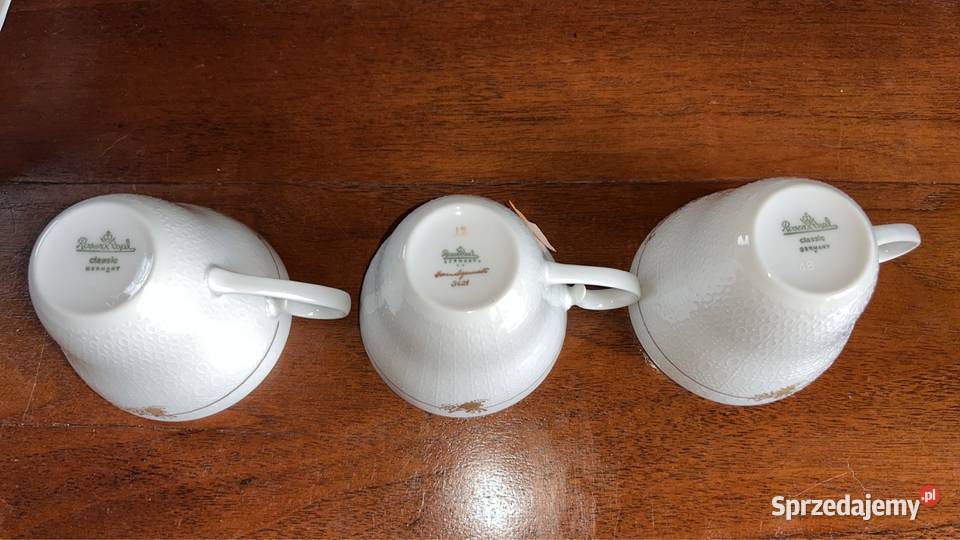 Filiżanka z talerzykiem Rosenthal Seria Romanze pomorskie Gdańsk
