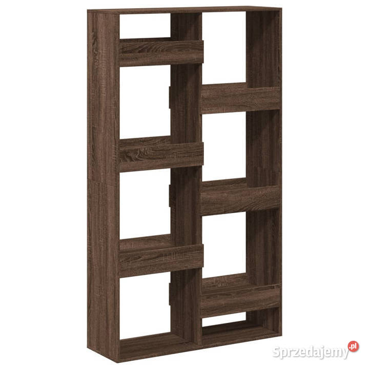 Regał brązowy dąb 100x33x175 materiał Regały Warszawa