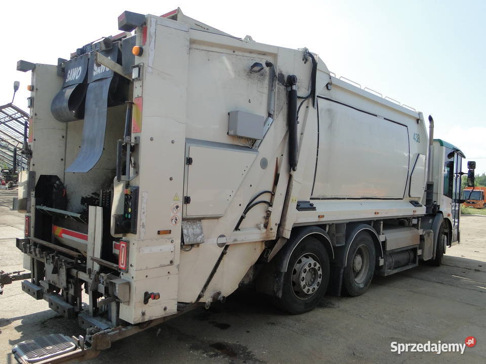 Śmieciarka dwukomorowa MercedesBenz Econic 2630 mazowieckie Stasi Las