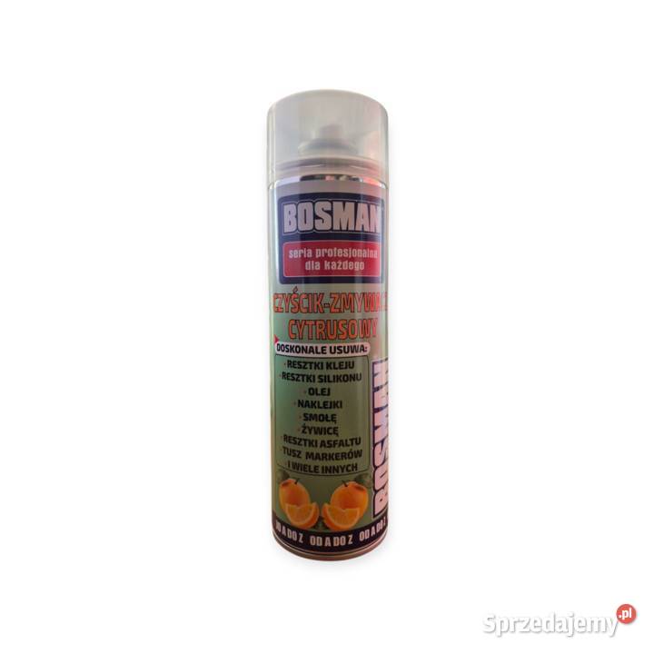 Czyścikzmywacz cytrusowy w sprayu 500ml Bosman Zgierz sprzedam