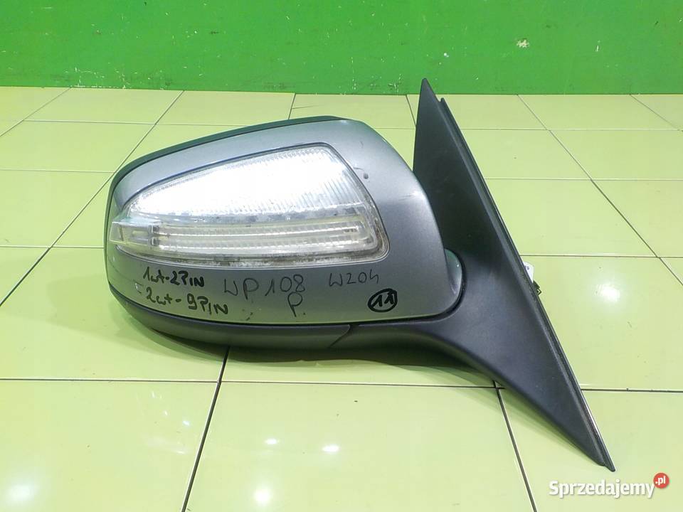 MERCEDES C W204 18 B 07r SEDAN 4D lusterko prawe