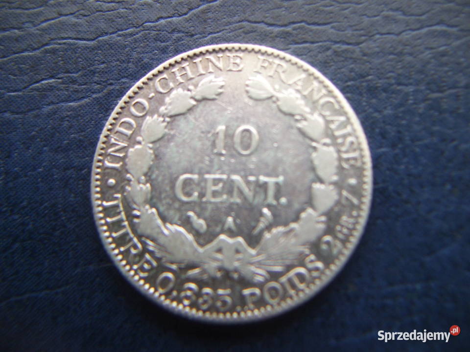 Stare monety 10 cent 1898 Indochiny Francuskie