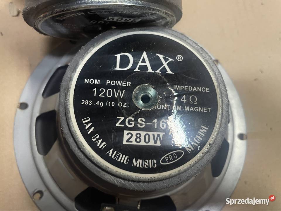 ZGS165 głośnik 16 głośniki Dax dwudrożne
