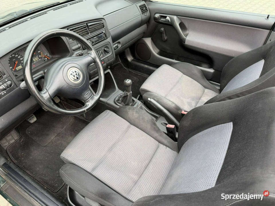 Volkswagen Golf Cabrio 20i 115 Serwisowany benzyna mazowieckie Zwoleń