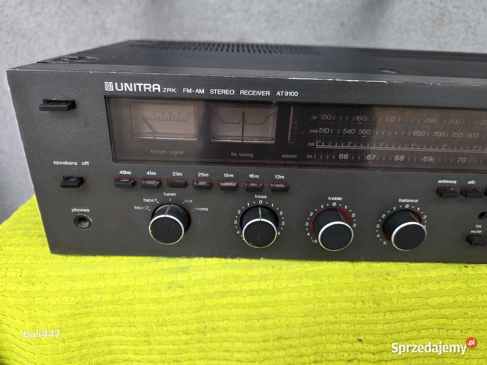unitra at9100 amplituner vintage Chełm Śląski