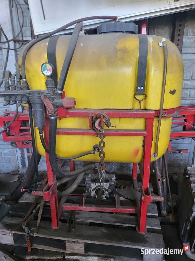 Opryskiwacz 600l lanca 12m nieuszkodzony Zaczepiane