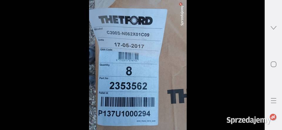 Toaleta kasetowa Thetford Łazienka łódzkie Kutno