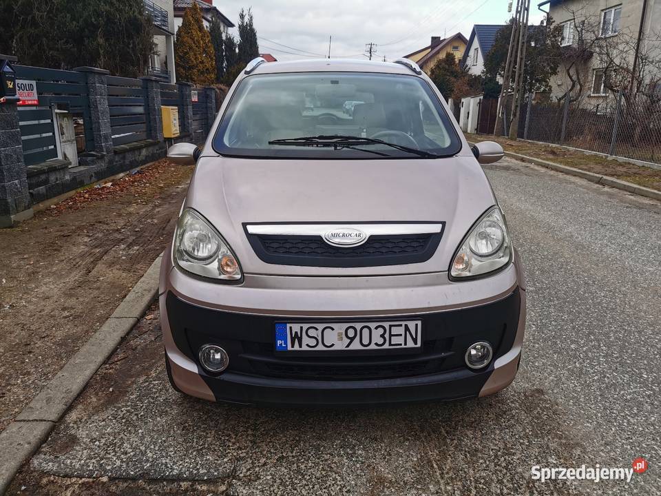 Microcar MGO 2010r 4 osobowy Fak VAT23 L7e na B1 Sochaczew