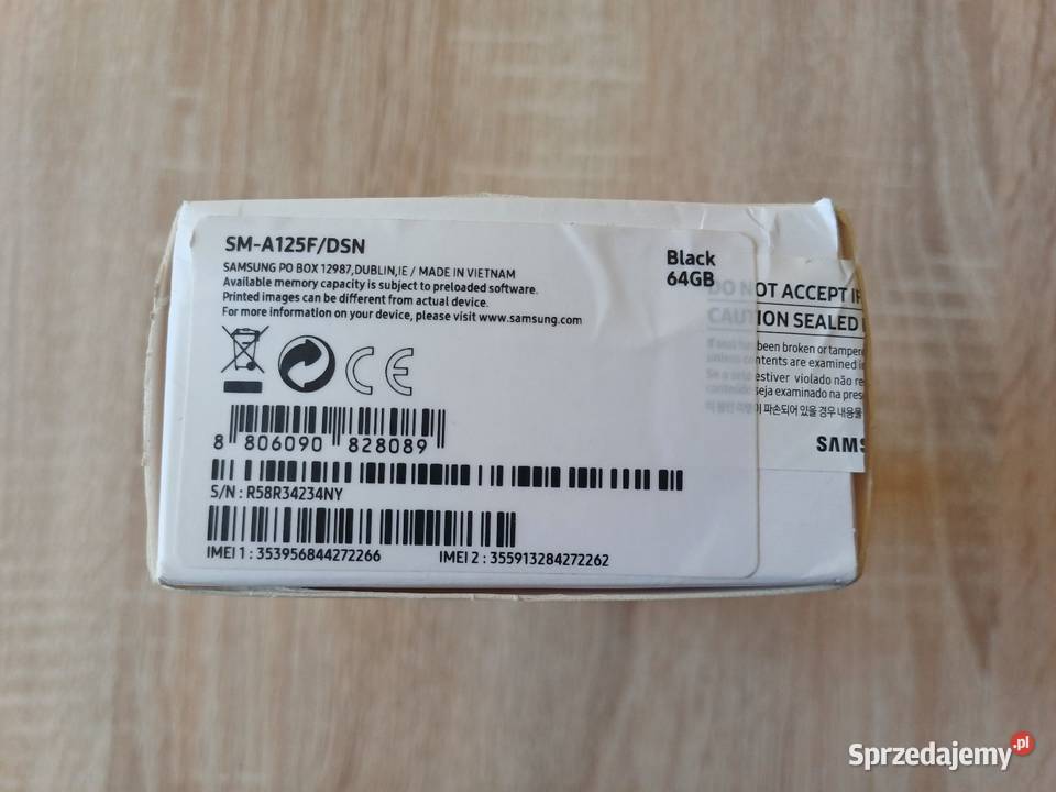 Smartfon Samsung A12 w 100 sprawny