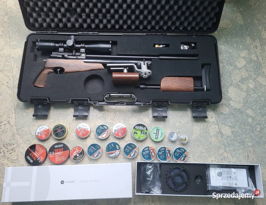 Air Arms S510R TDR luneta Hawke Airmax 30 10x Ełk