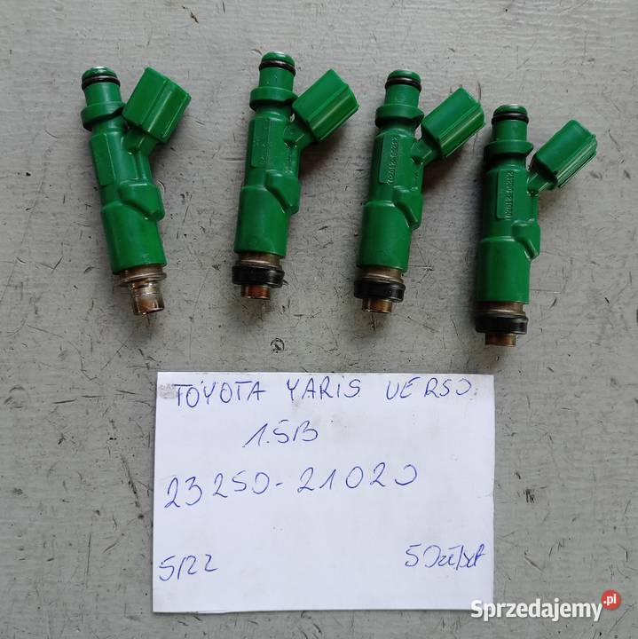 Sprawdzony wtryskiwacz Toyota Yaris Verso 15 B sprzedam