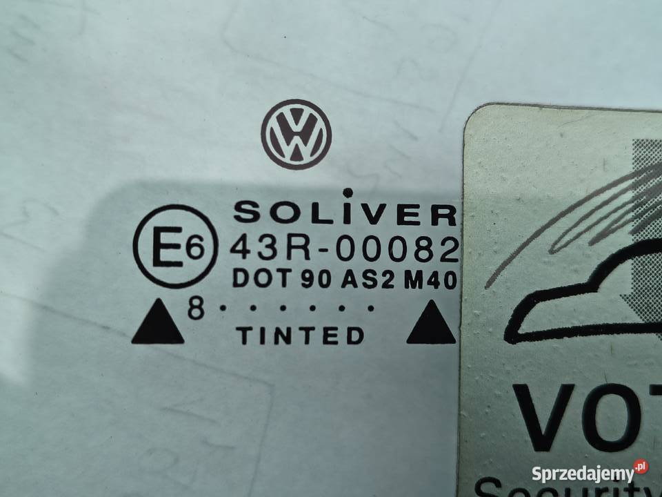 Szyba Prawy Przód VW Passat B6 43R00082 Łódź