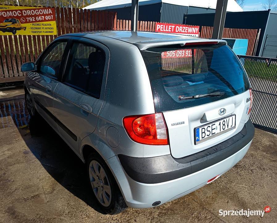 Hyundai Getz 11 LPG 2006 Getz Białystok sprzedam