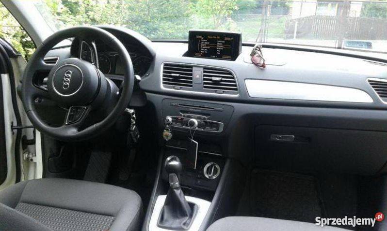 Audi Q3 20 TDi 2012 przebieg 8500 1 właściciel wspomaganie kierownicy małopolskie