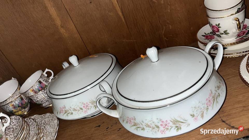 Noritake Japonia Waza z kwiatkami Malowana pomorskie Gdańsk