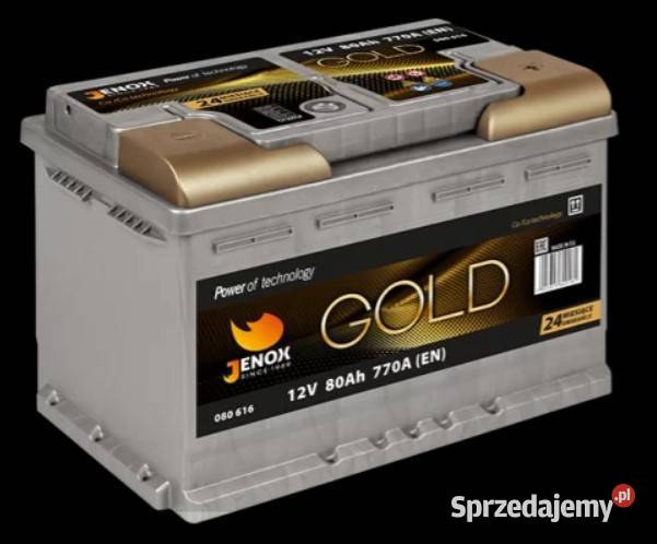 Akumulator Jenox Gold 80Ah 770A Lublin sprzedam