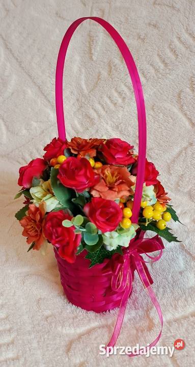 Koszyczki prezentowe Kompozycje kwiatowe pomorskie Łęgowo sprzedam