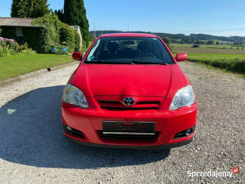 COROLLA E12 drzwi lewy przód czerwoną bez Tarnów sprzedam