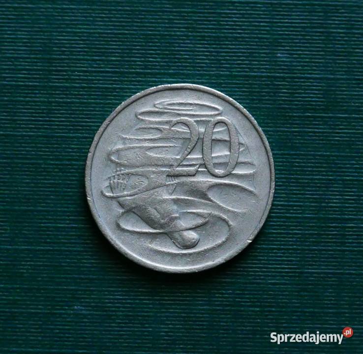 AUSTRALIA 20 centów 1976r Numizmatyka