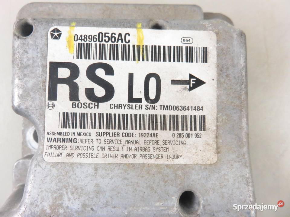 MODUŁ AIRBAG CHRYSLER VOYAGER IV RG RS