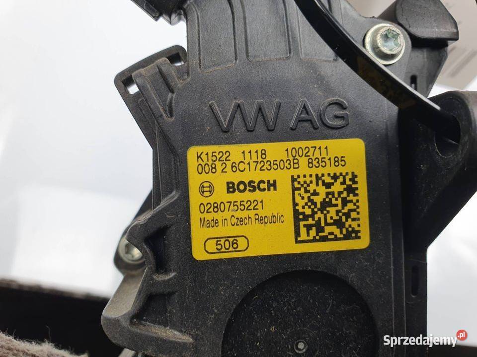 PEDAŁ SKODA FABIA III 6C1723503B osobowe Lipno