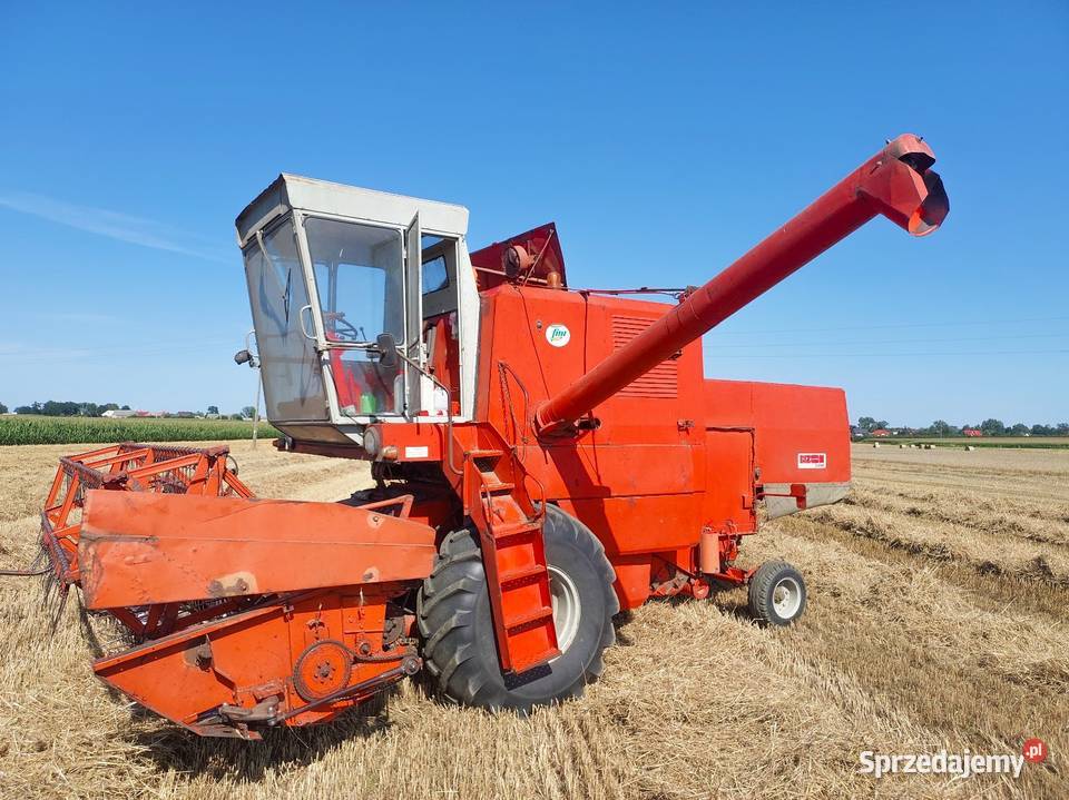 Kombajn Bizon Z056 prosto z pola Wózek do header'a Turek