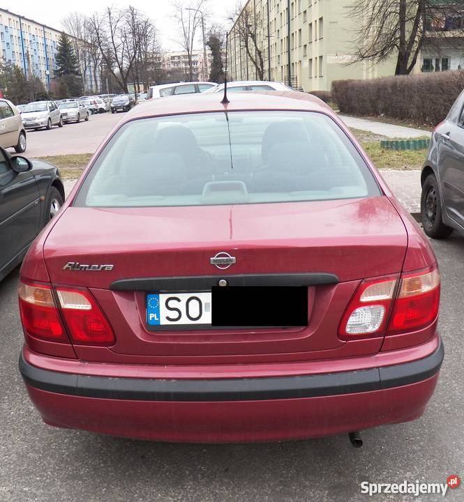 Nissan Almera N16 Sedan 2002 benzyna Sosnowiec