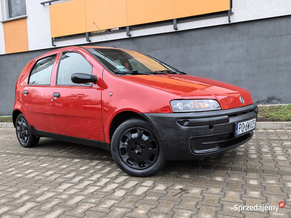 Fiat Punto 12 WspomaganieCITY 5 Drzwi Opony Poznań
