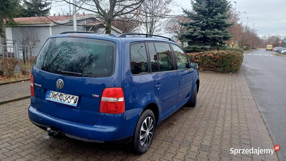 VW TOURAN TDI CLINATRPODGRZEW FOTELE ELEKTR 7 140KM Wrocław