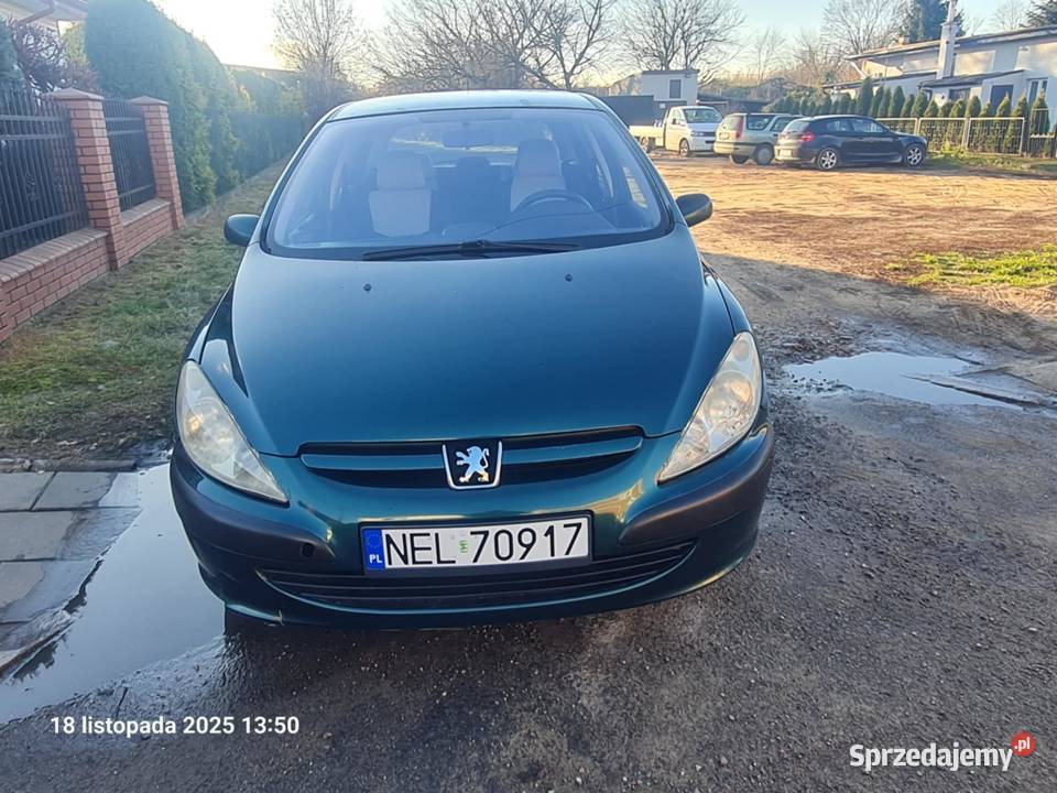 PEUGEOT 307 sprawny długie opłaty 2002r podlaskie Grajewo