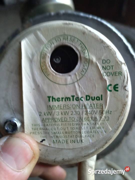 Wymienik cipła z grzałką nierdzewną 2kw 3kw Lipinki