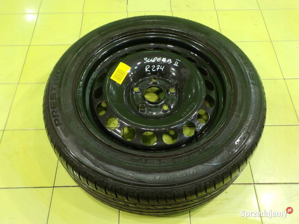 SKODA SUPERB II kolo zapasowe 2155516 5x112 Suków sprzedam