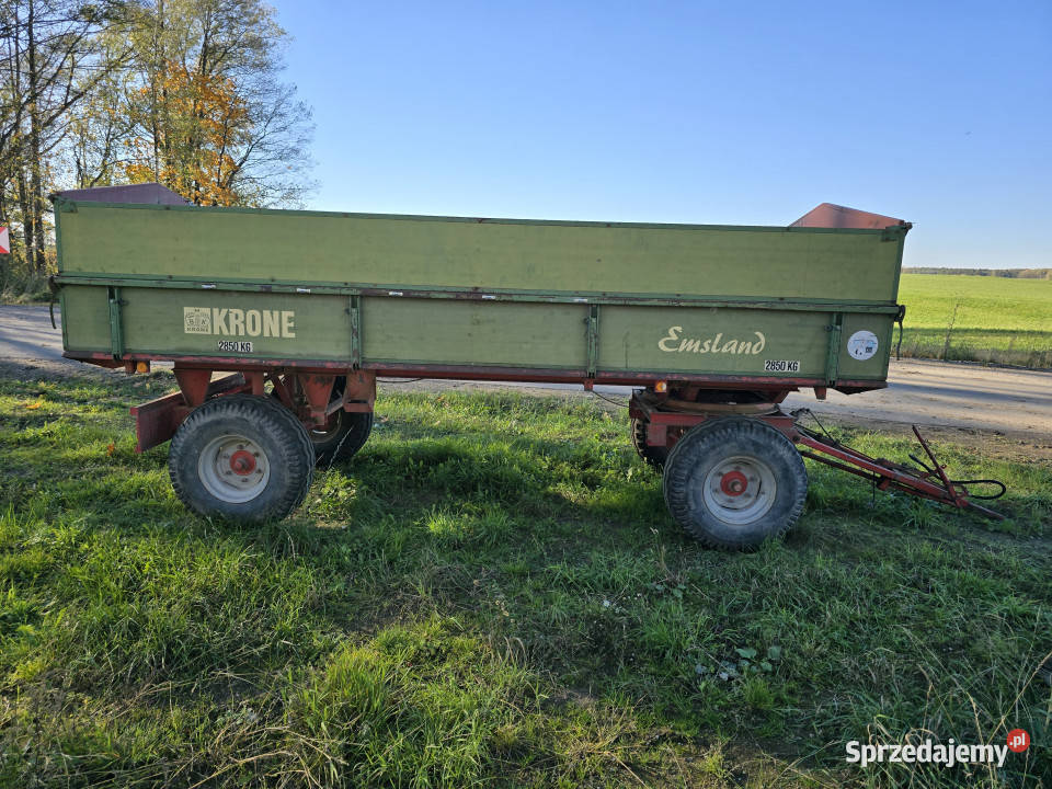 Przyczepa wywrotka KRONE 90 ZK ładowność 5700