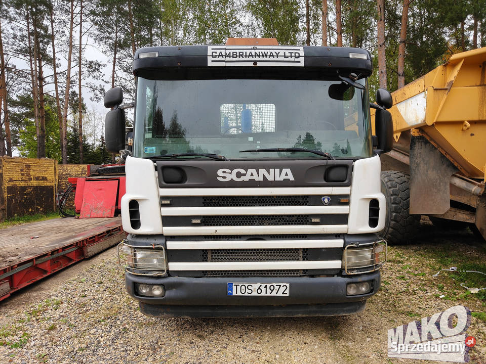 Scania P94 4X2 sprawna znikomy przebieg wywrotka Ostrowiec Świętokrzyski