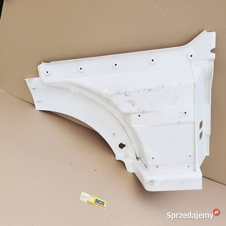 MAN TGX STOPIEŃ NADKOLE BŁOTNIK RAL 9010 Bieleń