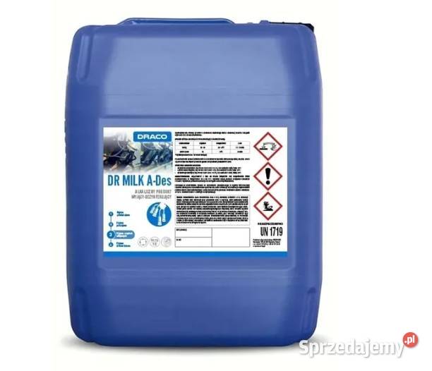 DRACO DR Milk ADES 25 Alkaliczny Środek do Mycia Hodowla i gospodarstwo Olszewo-Góra