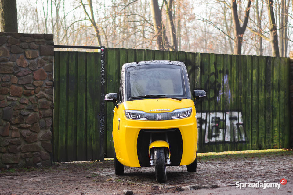 ELECTRORIDE FUTURI 3 zabudowany trójkołowiec Kraków