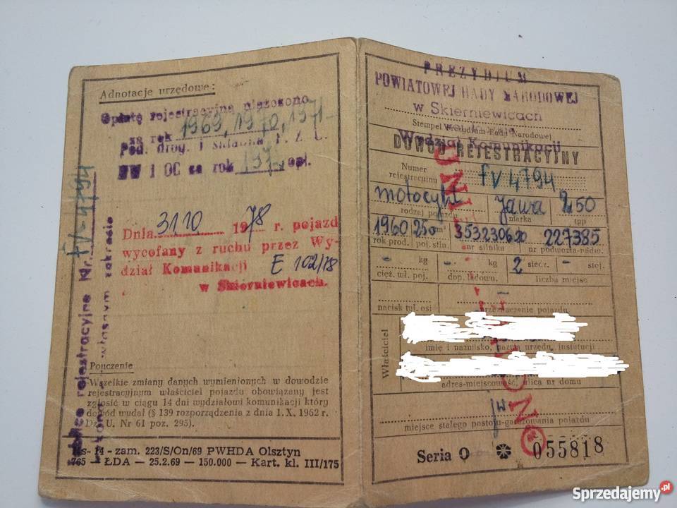 Jawa 250 typ 353 Kivacka nieuszkodzony Żyrardów sprzedam