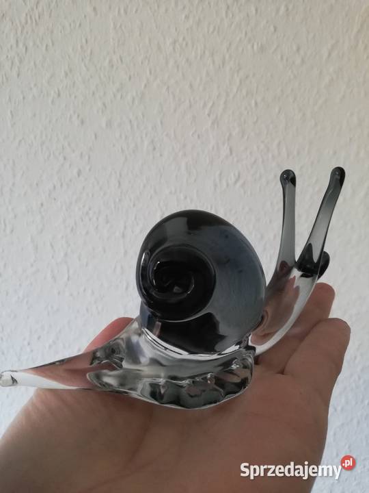 Szklane figurki przyciski do papieru Gorlice