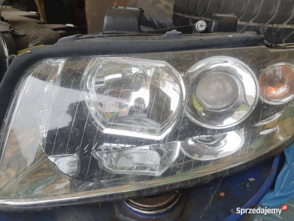 Lampy reflektory Depo Audi A4 B6 żarówki krótkie Szypliszki