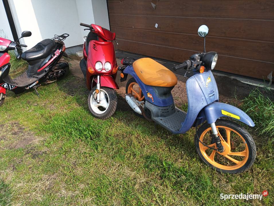 Skuter zestaw pakiet 6 suzuki honda uszkodzony