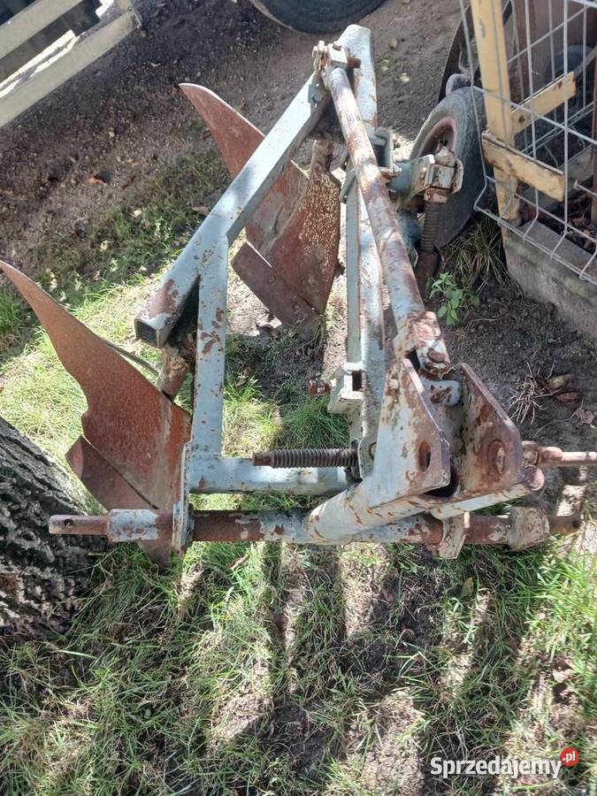Pług 2 skibowy nieuszkodzony Konopiska