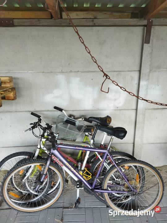 Sprzedam 6 rowerów sprawne małopolskie Książ Wielki