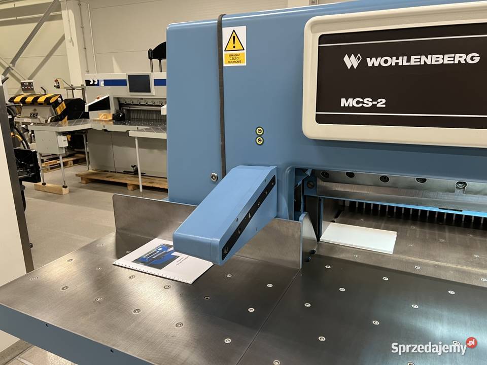 Gilotyna do cięcia papieru Wohlenberg 115 MCS2 mazowieckie Radom