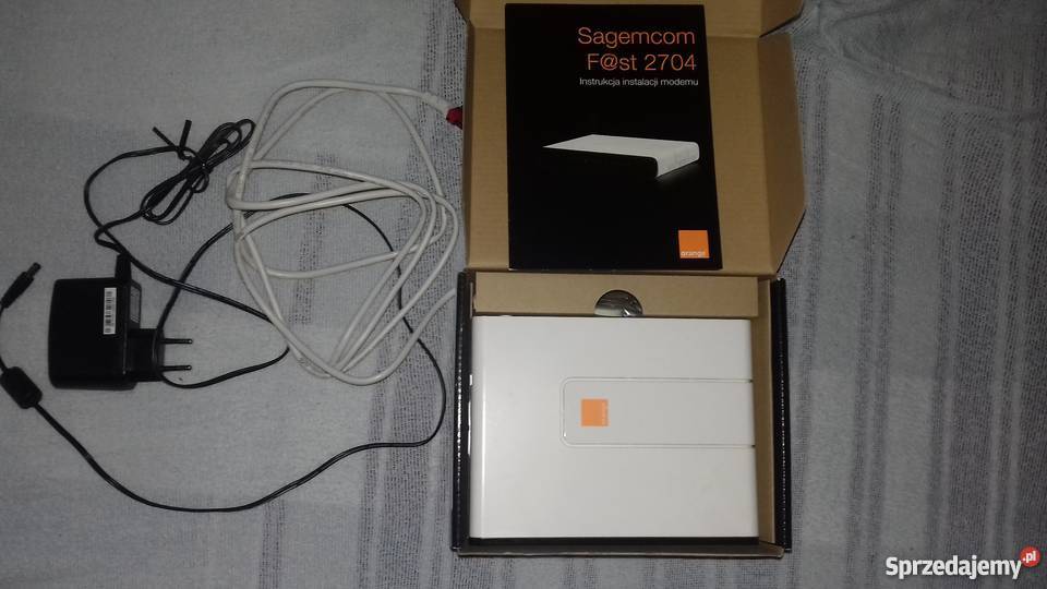 Modem WiFi Sagem Fast 2704 wielkopolskie Wronki sprzedam