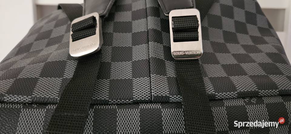 Louis Vuitton plecak męski duży piękny szara Uniseks Konstancin-Jeziorna