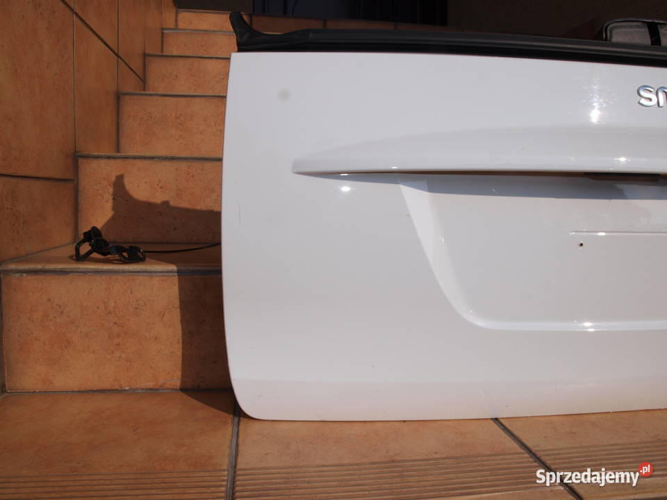 Smart Fortwo klapa tył kompletna 2007 2015r Kalisz